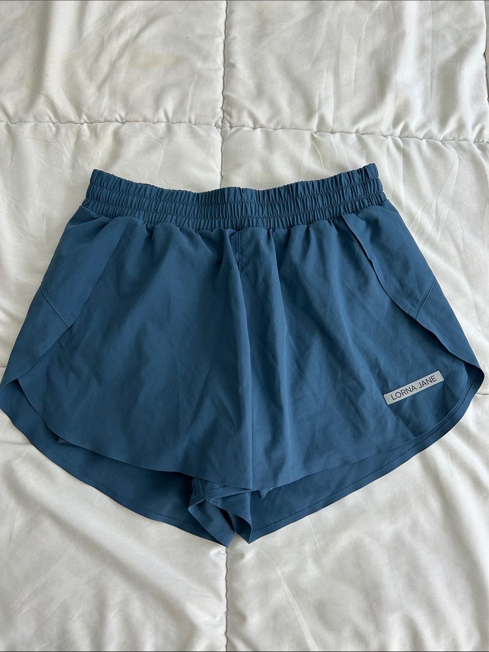 Lorna Jane Deep Teal Performance Running Shorts